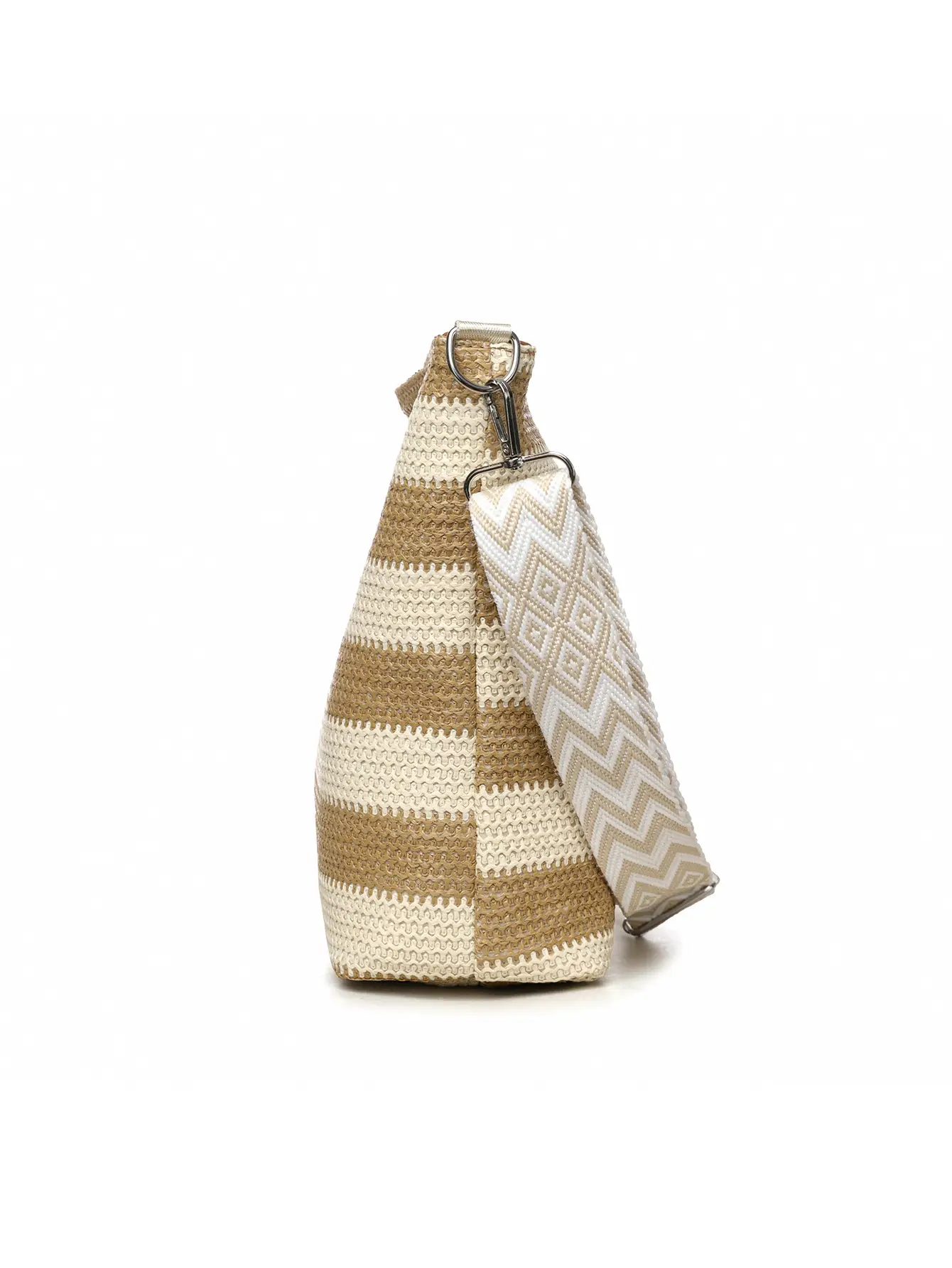 Women's Striped Crossbody Bag Casual Trendy Large Capacity — feature 23