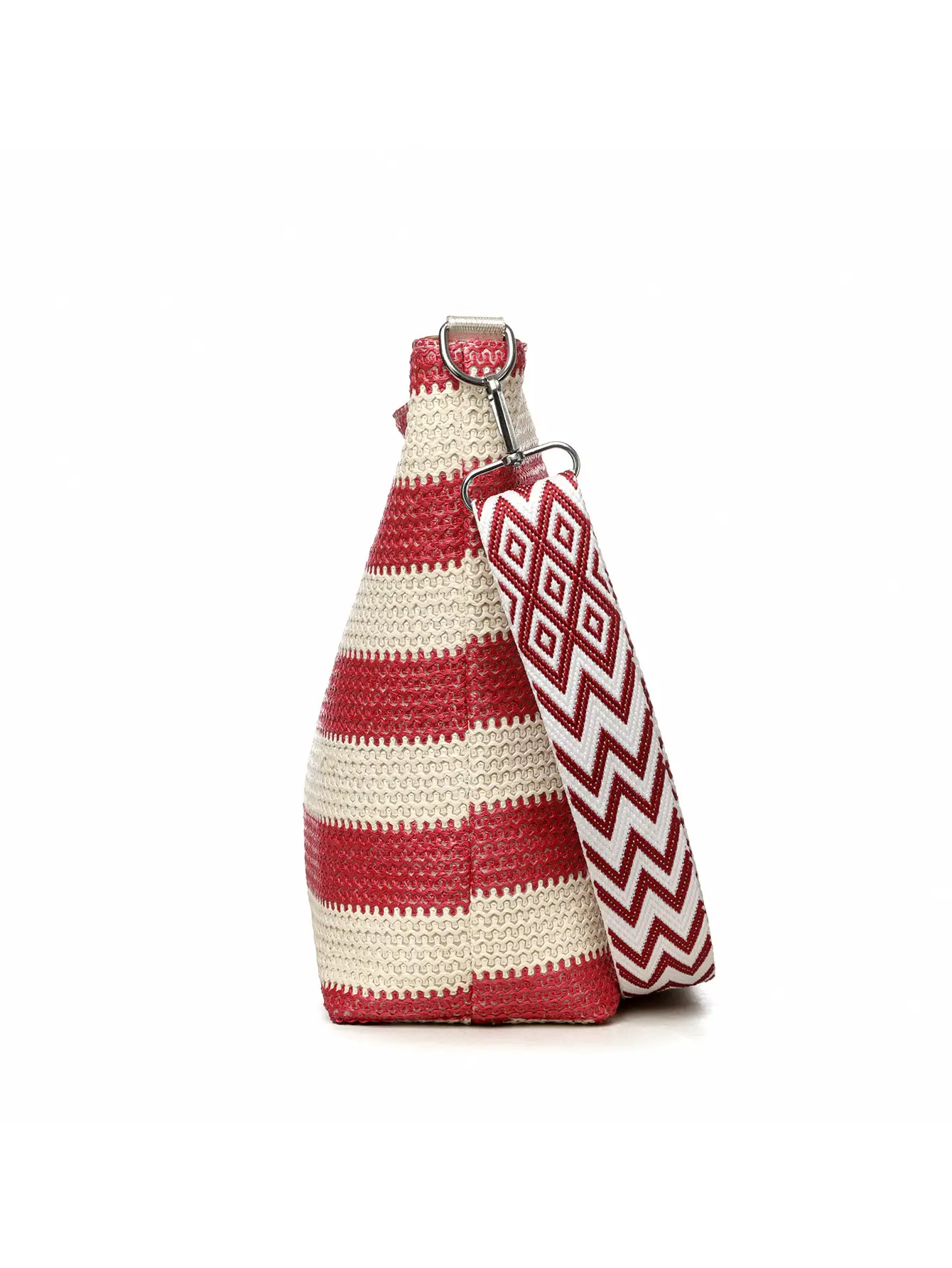 Women's Striped Crossbody Bag Casual Trendy Large Capacity — feature 31