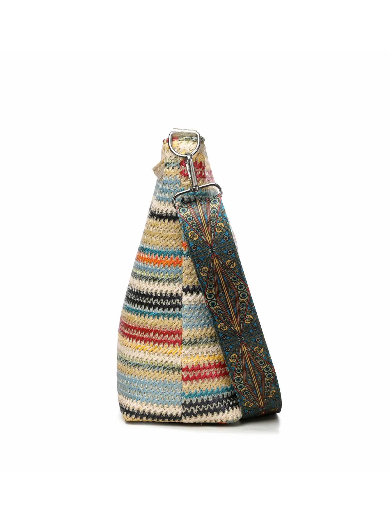 Women's Striped Crossbody Bag Casual Trendy Large Capacity — feature 39