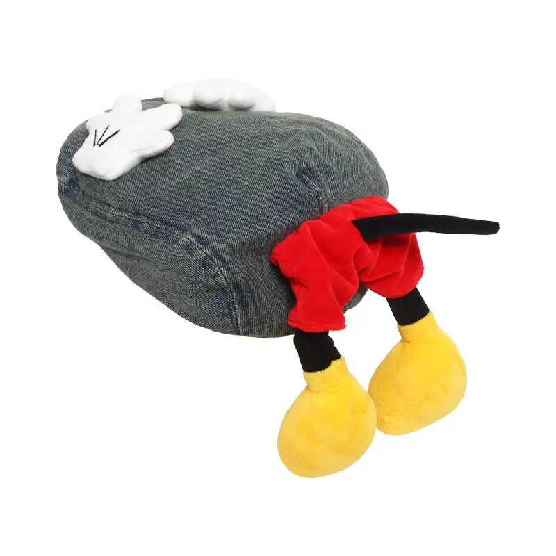 Mickey Butt Washed Denim Hat for Women - Image 6