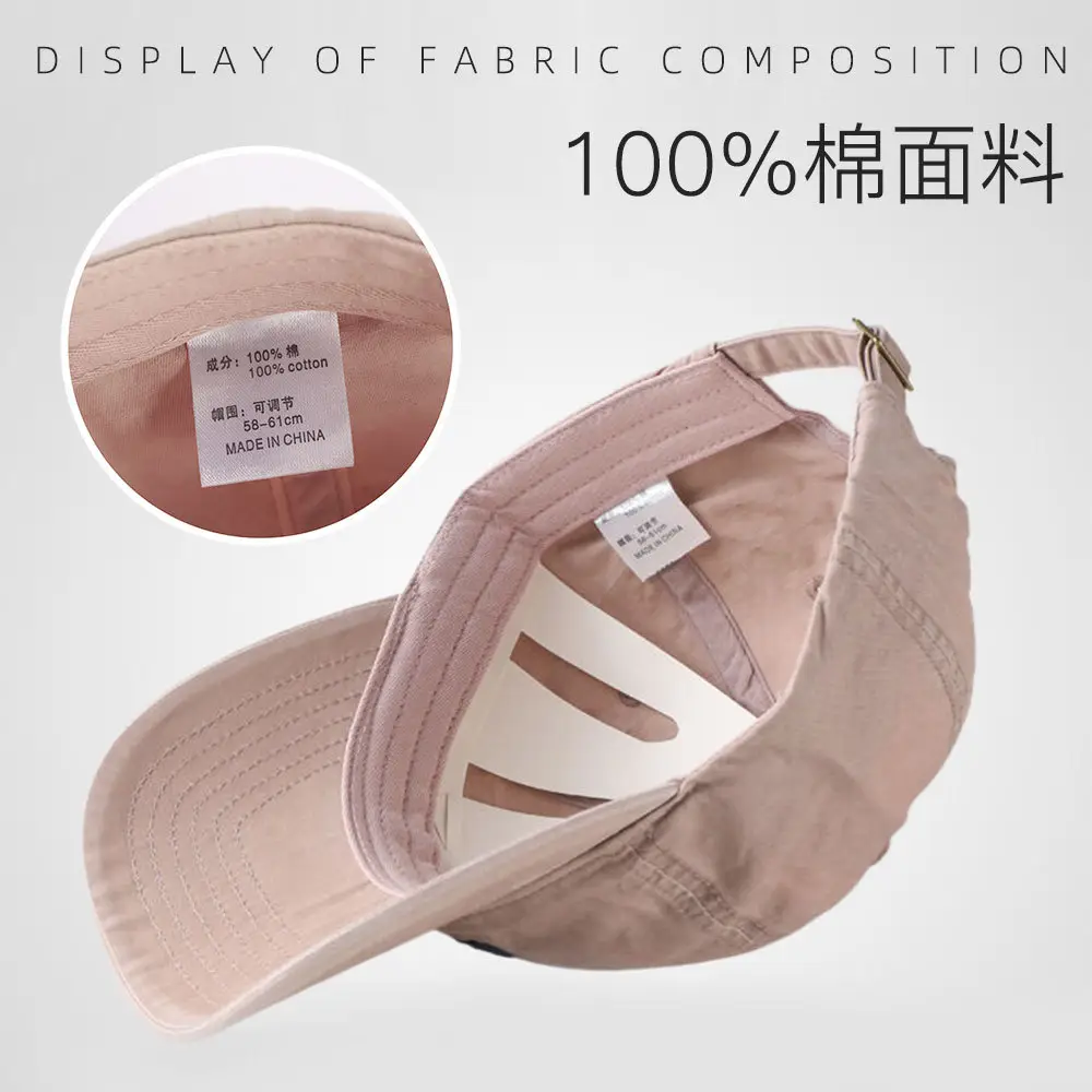 More Letter Embroidered Cotton Baseball Cap for Men Women - Image 10