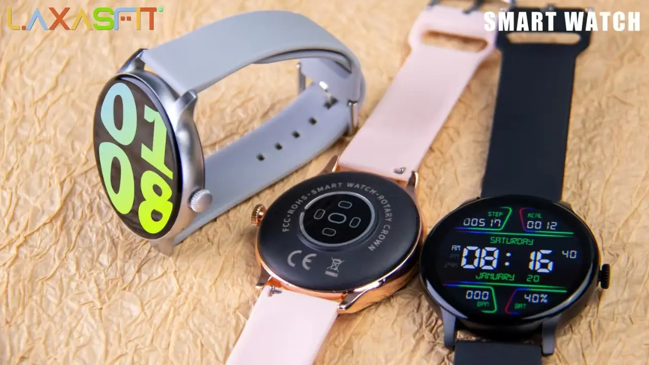 Smart Watch with Round Digital Display & Bluetooth — feature 4
