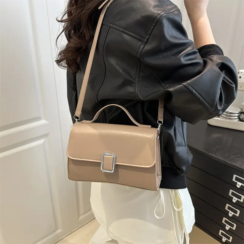 Pink Textured Crossbody Bag for Women 2025 - Image 7
