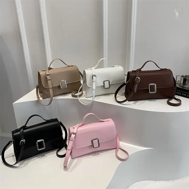 Pink Textured Crossbody Bag for Women 2025 - Image 9