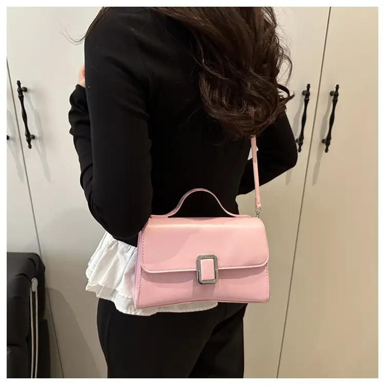 Pink Textured Crossbody Bag for Women 2025 — feature 14