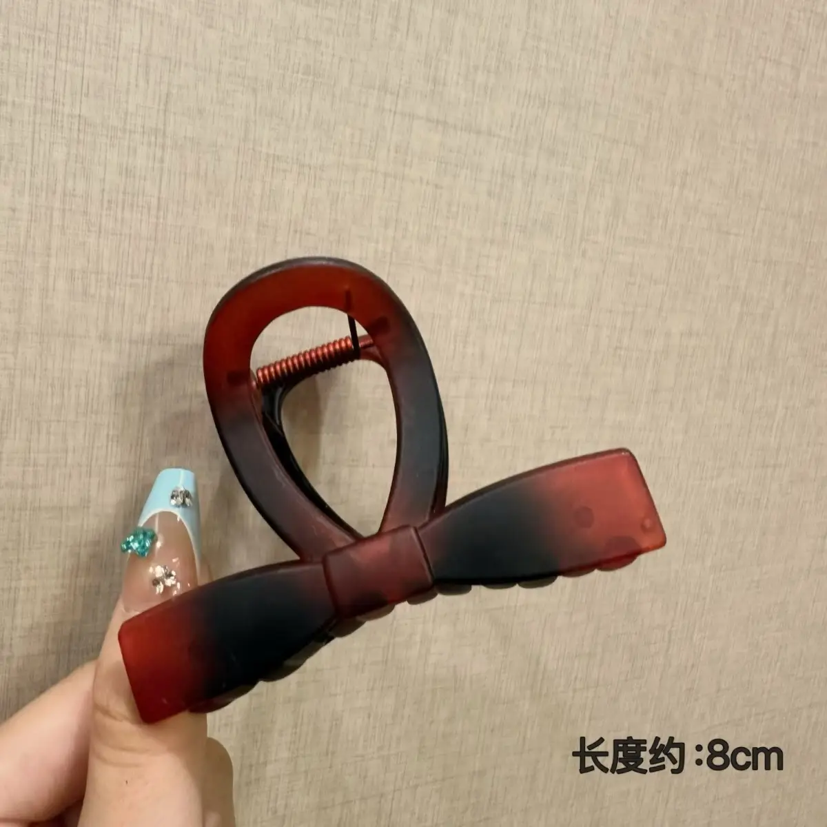 Japanese High-end Cute Hairpins Multi-Color Radiant Wave Dot Back of Head Design - Image 26