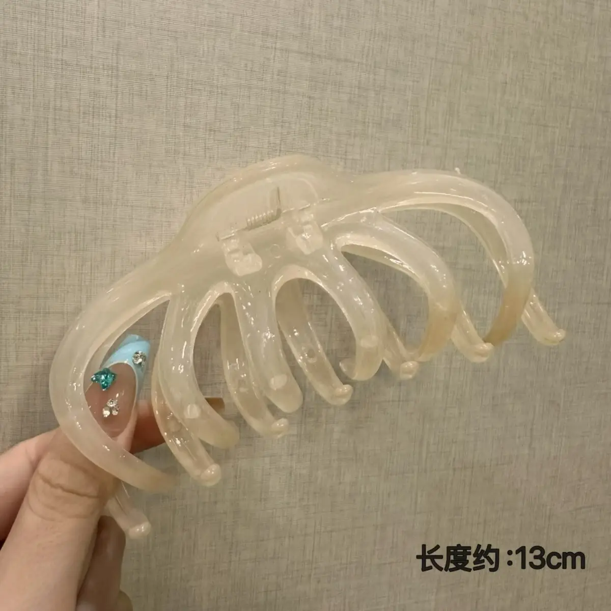 Japanese High-end Cute Hairpins Multi-Color Radiant Wave Dot Back of Head Design - Image 38