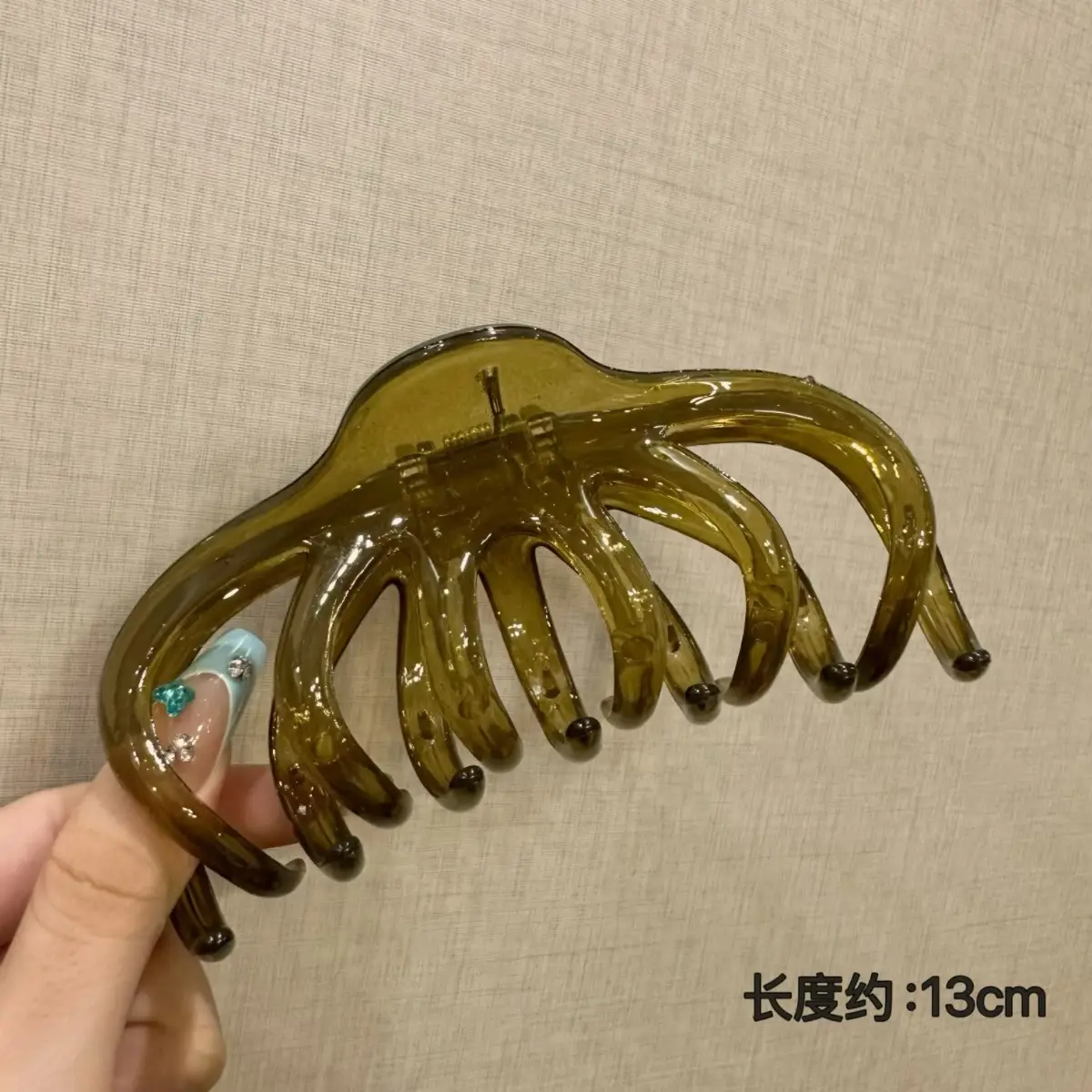 Japanese High-end Cute Hairpins Multi-Color Radiant Wave Dot Back of Head Design - Image 42