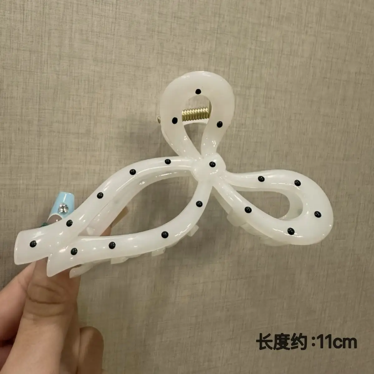 Japanese High-end Cute Hairpins Multi-Color Radiant Wave Dot Back of Head Design - Image 66