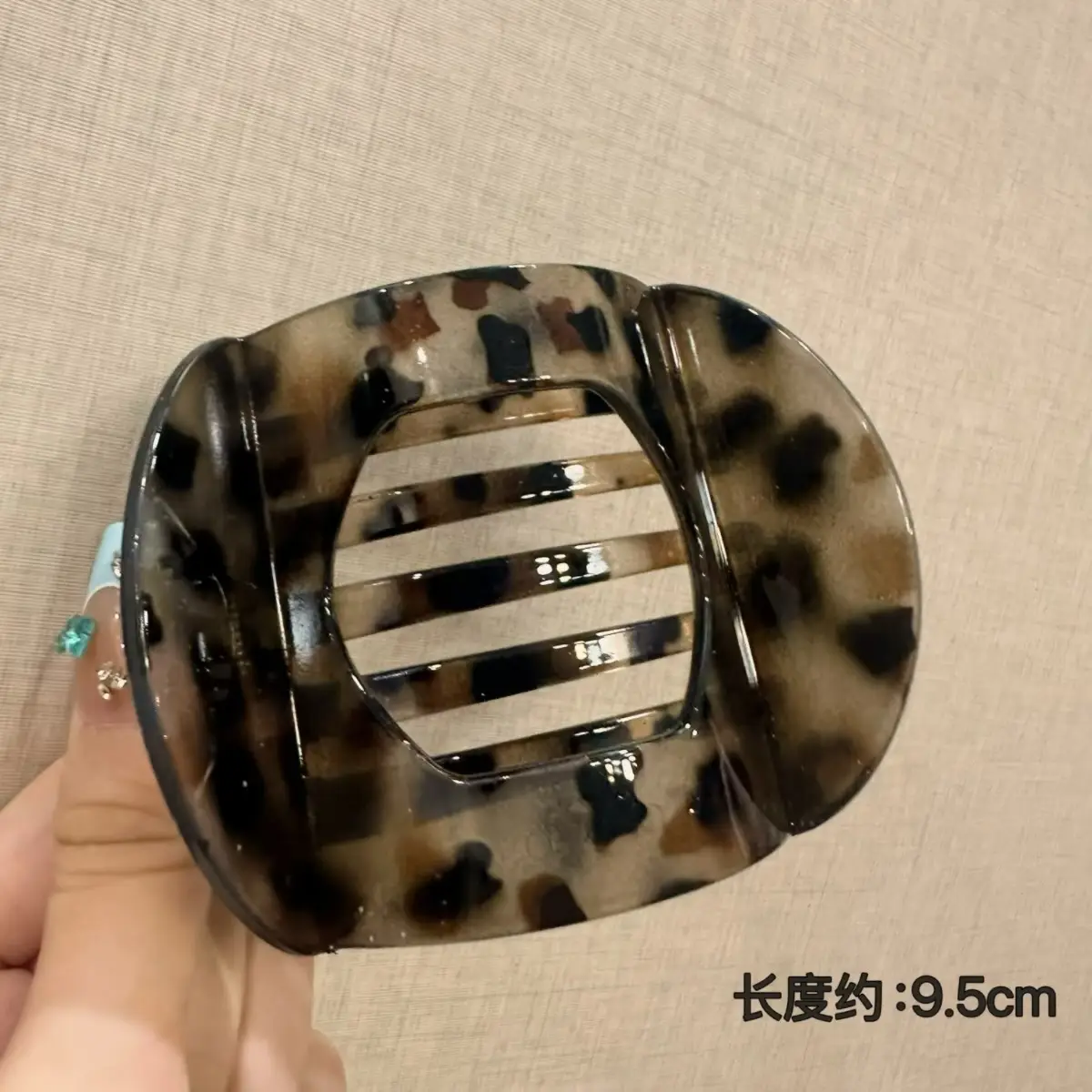 Japanese High-end Cute Hairpins Multi-Color Radiant Wave Dot Back of Head Design - Image 71