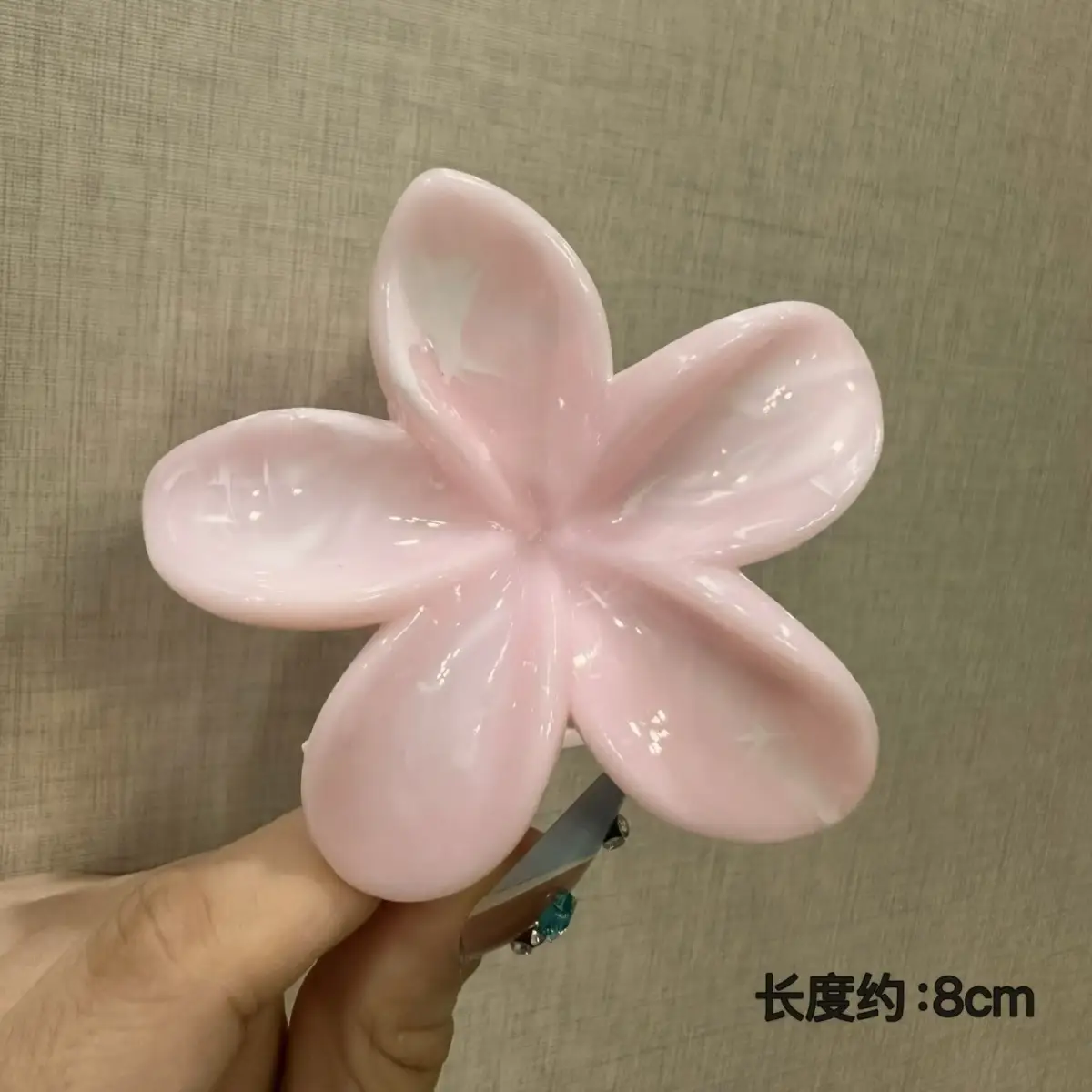 Japanese High-end Cute Hairpins Multi-Color Radiant Wave Dot Back of Head Design - Image 8