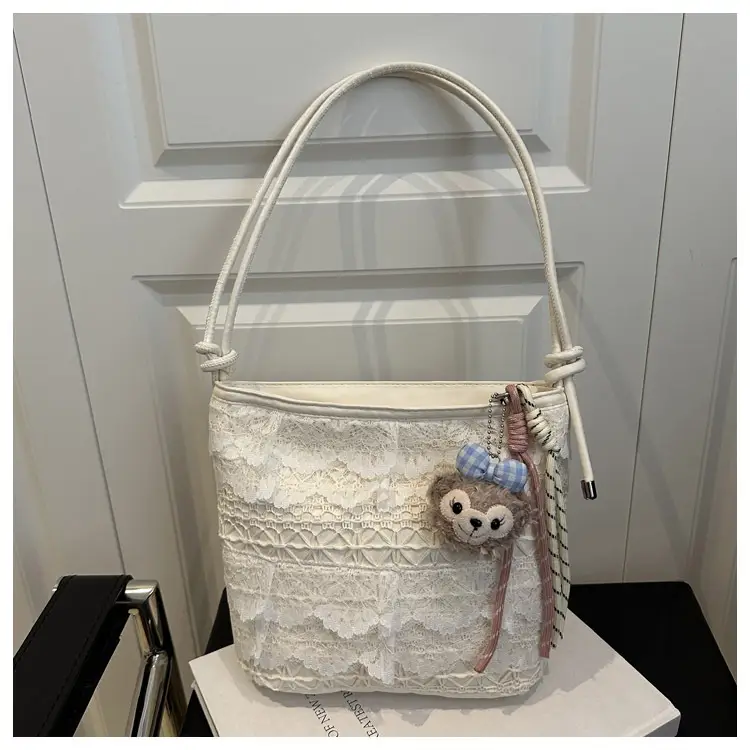 Women's Lace Embroidered Shoulder Bag 2025 New Style - Image 5
