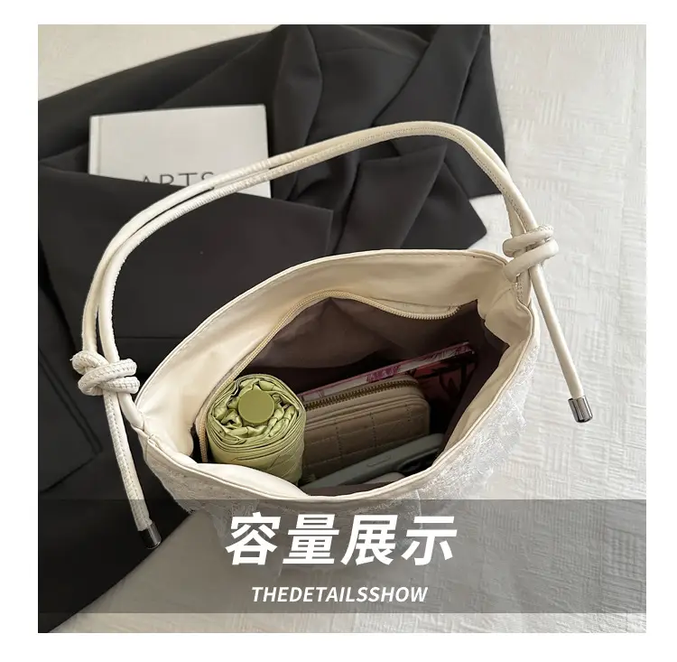Women's Lace Embroidered Shoulder Bag 2025 New Style — feature 2