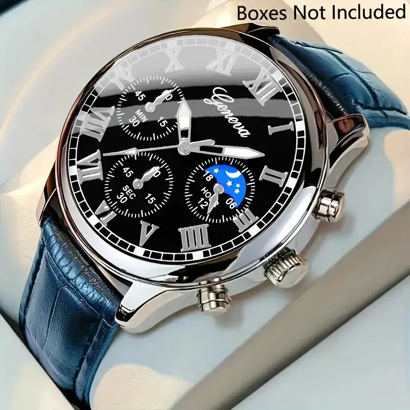 Live Explosions Men's Business Watch Advanced Sense Men's Sports Watch Men's Casual Belt Quartz Watch New