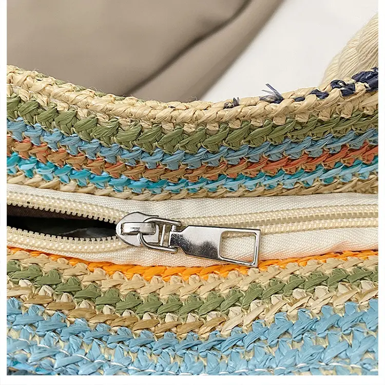 Rainbow Striped Women's Tote Bag Large Capacity — feature 18