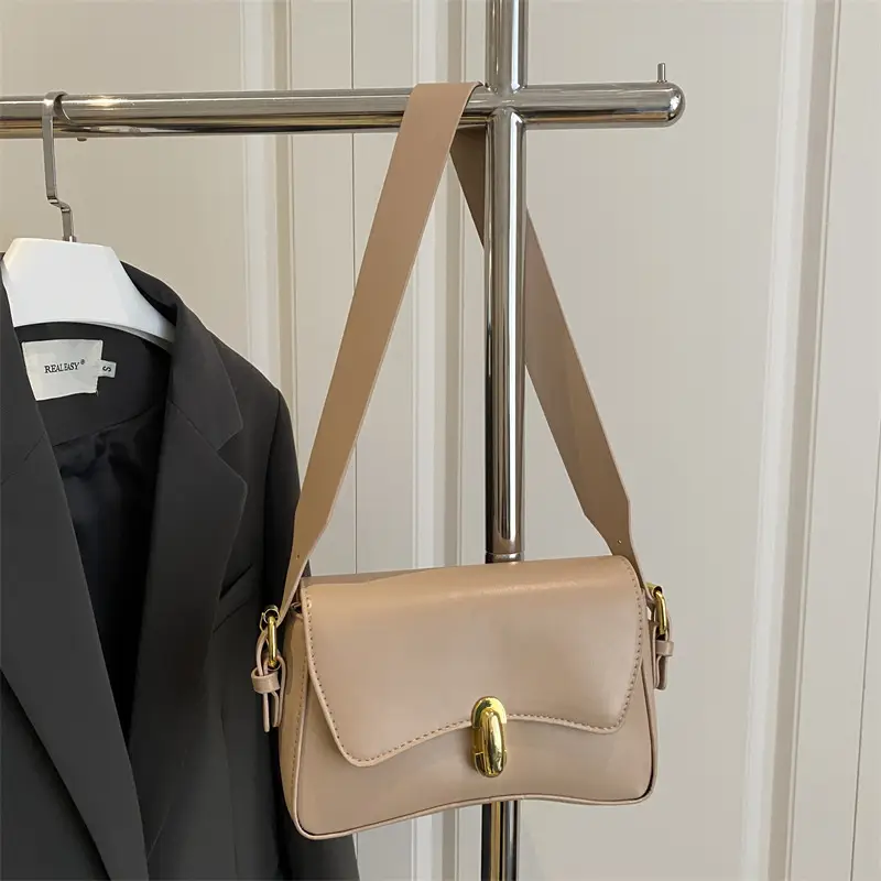 White Square Shoulder Bag for Women 2025