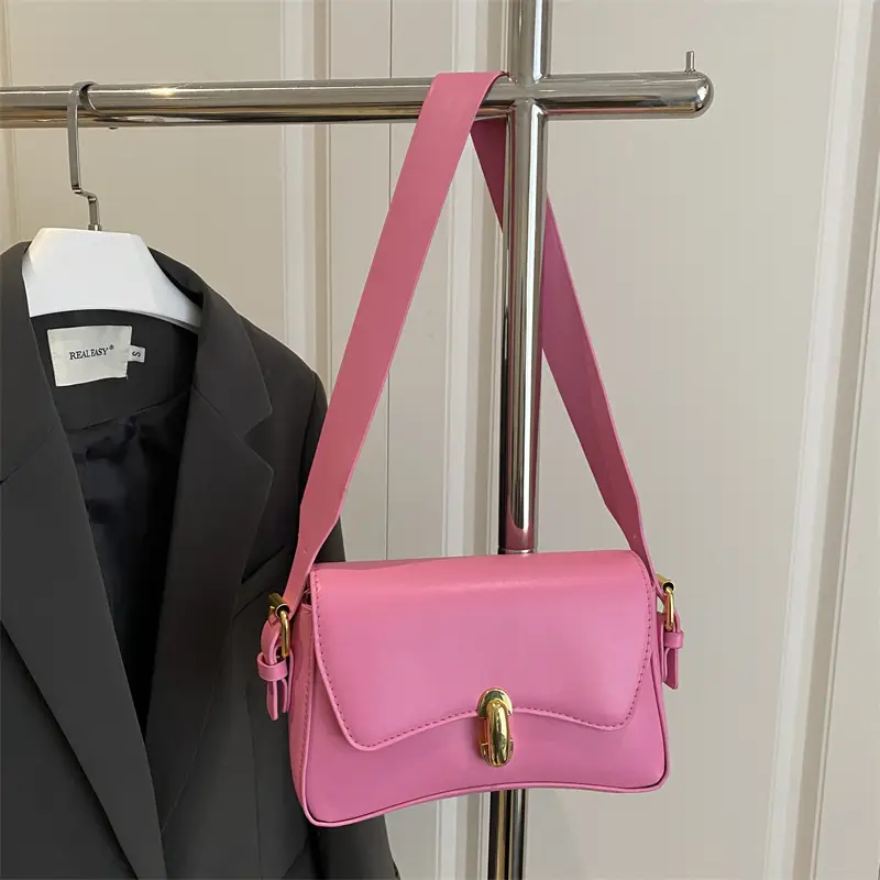 White Square Shoulder Bag for Women 2025