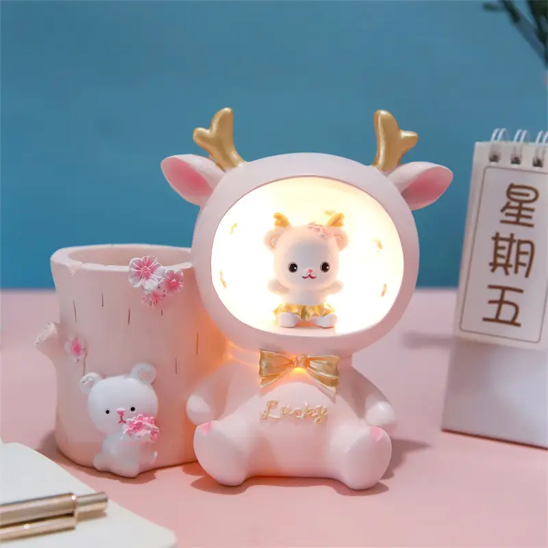 Cute Fairy Crown Makeup Brush Holder for Students