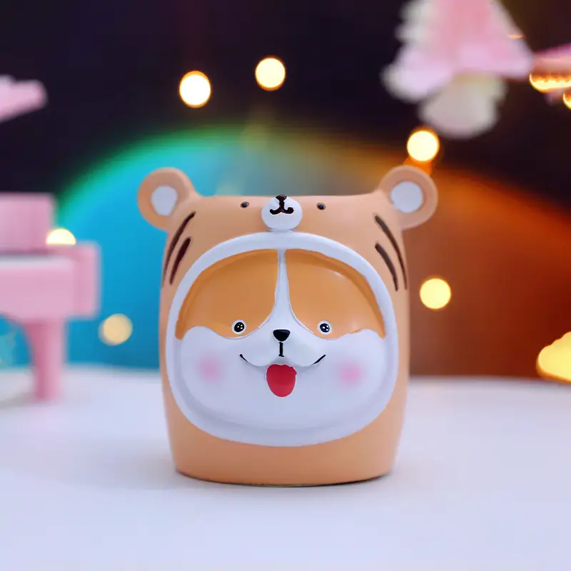 Cute Fairy Crown Makeup Brush Holder for Students
