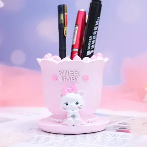Cute Fairy Crown Makeup Brush Holder for Students