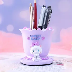 Cute Fairy Crown Makeup Brush Holder for Students