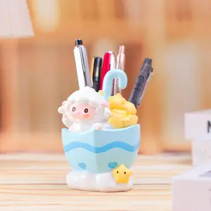 Cute Fairy Crown Makeup Brush Holder for Students