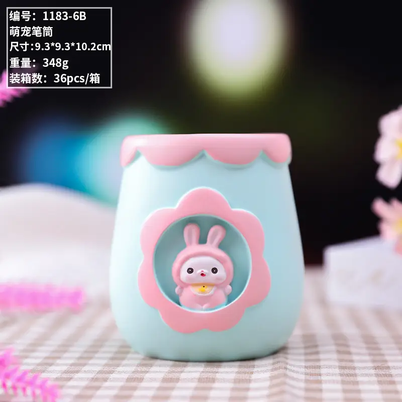 Cute Fairy Crown Makeup Brush Holder for Students