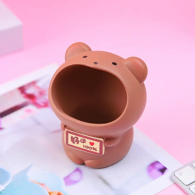 Cute Fairy Crown Makeup Brush Holder for Students