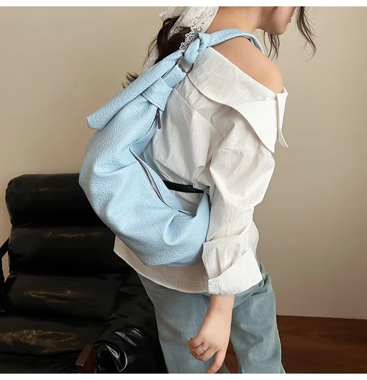 Vintage Pleated Shoulder Bag for Women Summer 2025 — feature 23