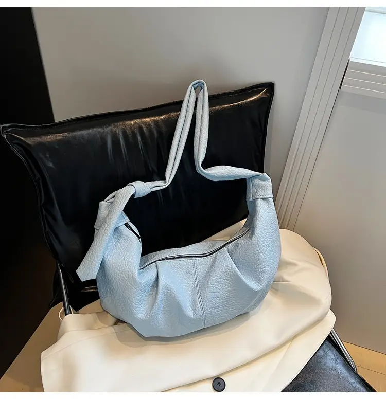 Vintage Pleated Shoulder Bag for Women Summer 2025 — feature 26