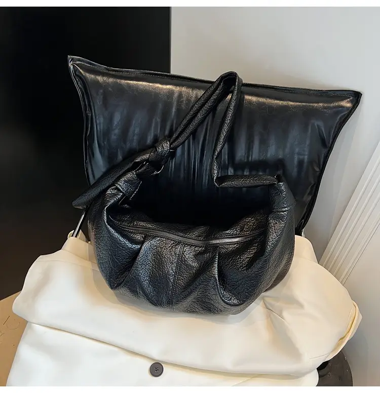 Vintage Pleated Shoulder Bag for Women Summer 2025 — feature 28