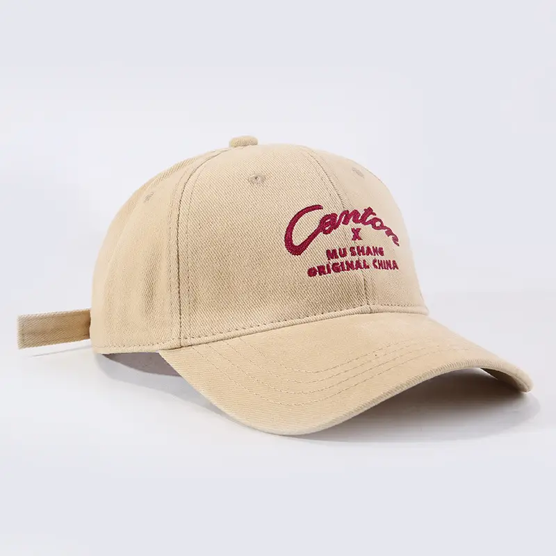 Women Navy Blue Letter Embroidered Cap - Image 11