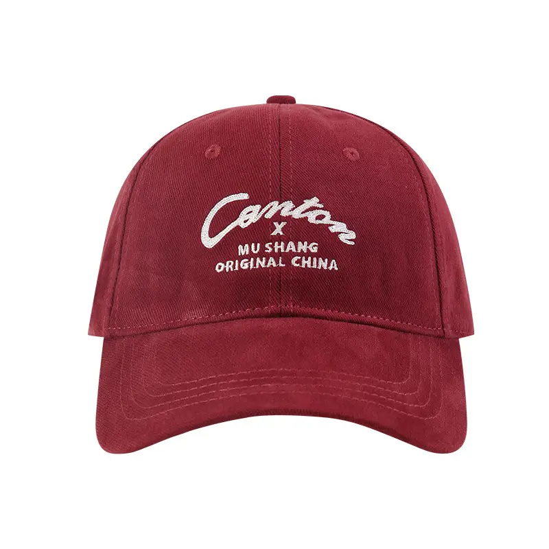 Women Navy Blue Letter Embroidered Cap - Image 13