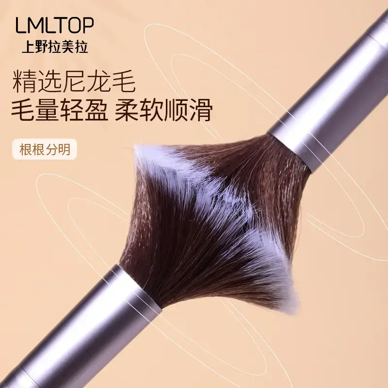 Lmltop Makeup Brush Set Loose Powder Eyebrow Eye Shadow Stick Replacement Sponge Head - Image 3