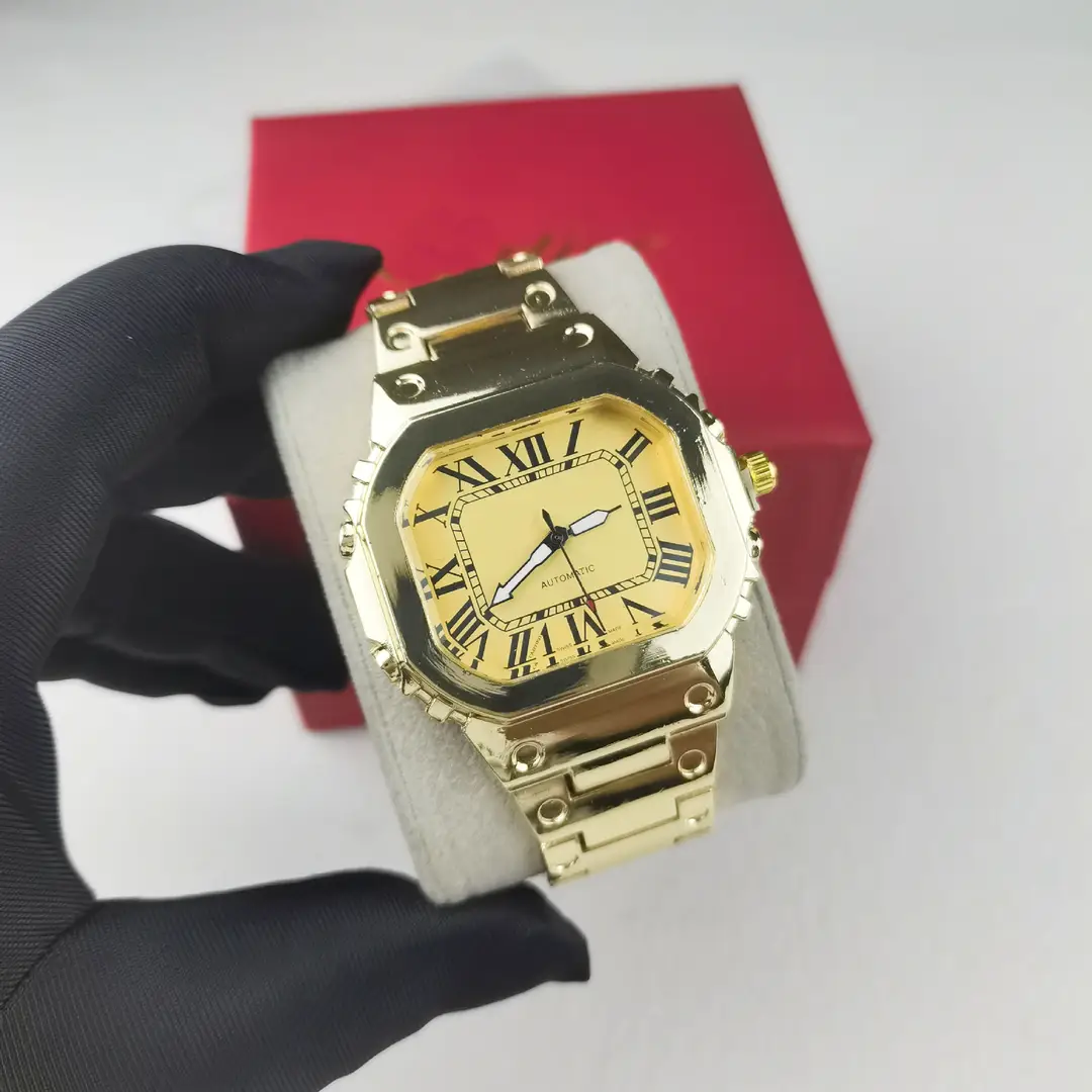 Green, Black and Blue Export Laojia Submariner Solid Steel Band Luminous Waterproof Quartz Japanese Imported Movement Watch - Image 95