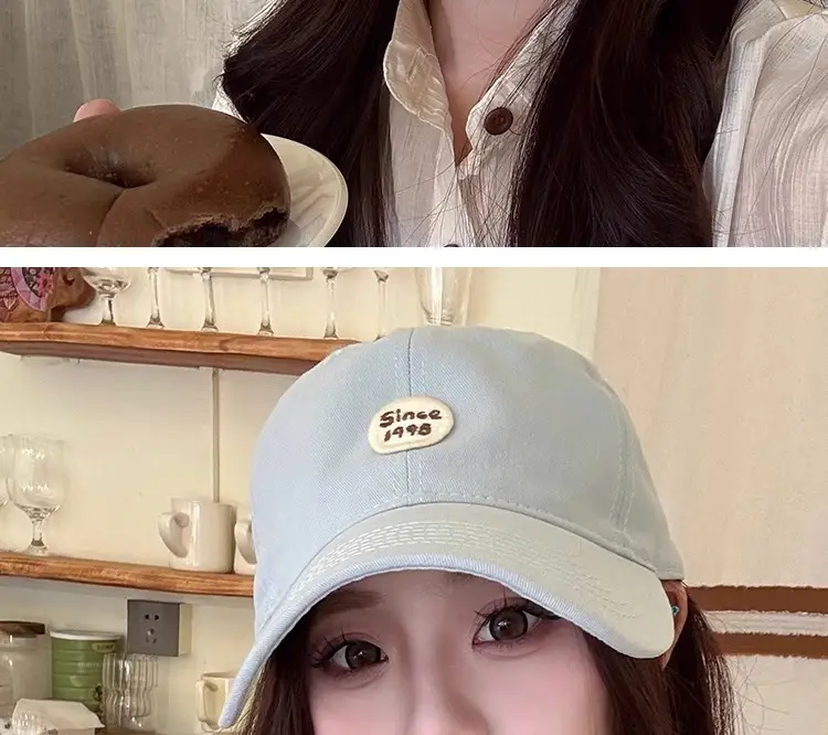 Purple Face-Slimming Baseball Cap for Men Women Large Head — feature 2