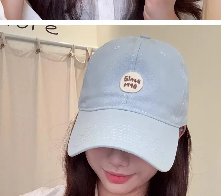 Purple Face-Slimming Baseball Cap for Men Women Large Head — feature 5