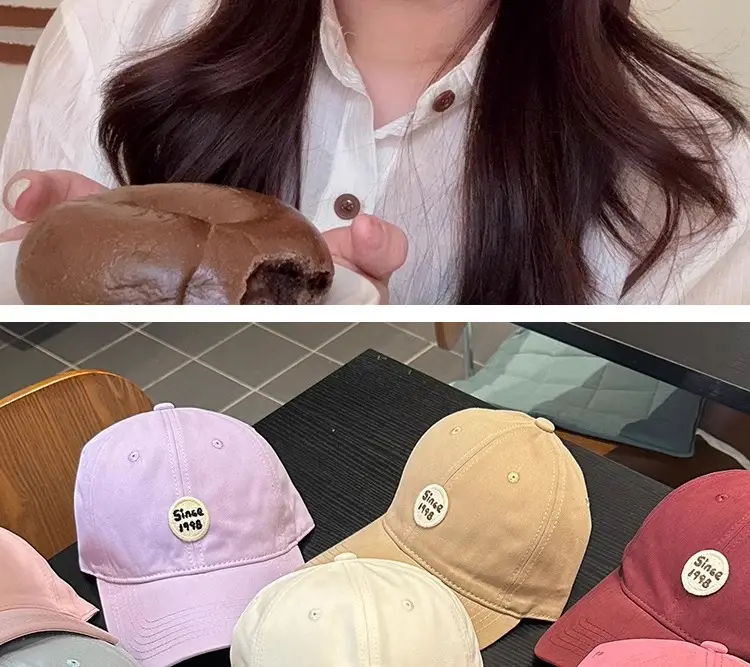 Purple Face-Slimming Baseball Cap for Men Women Large Head — feature 6