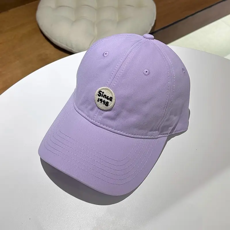Purple Face-Slimming Baseball Cap for Men Women Large Head - Image 7