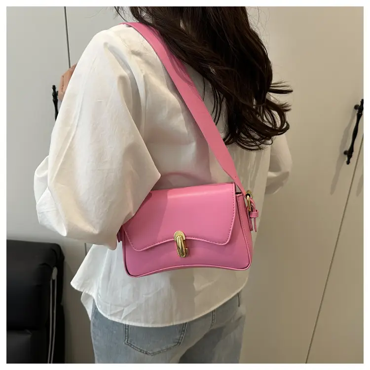 Trendy Black Gold Plated Shoulder Bag for Women — feature 21