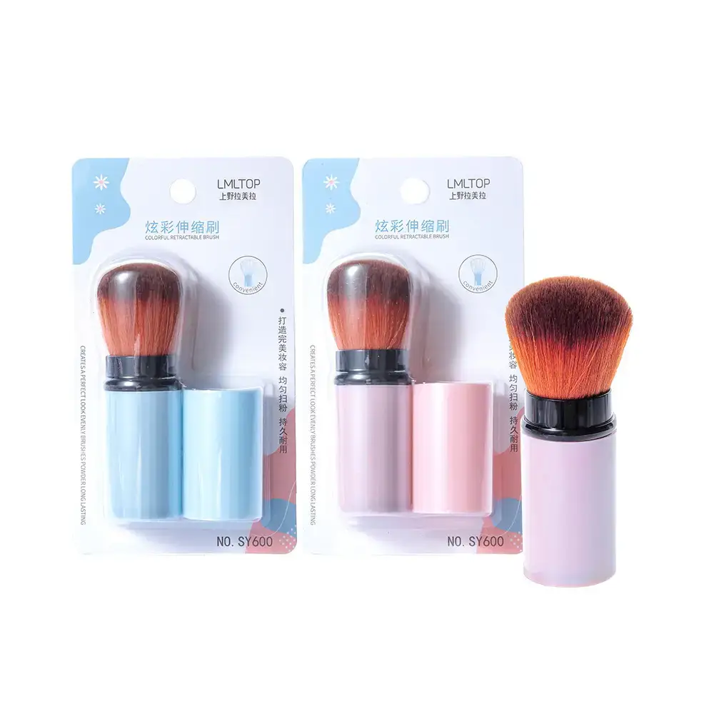 Lmltop Large Retractable Makeup Brush Blush Powder Brush - Image 5