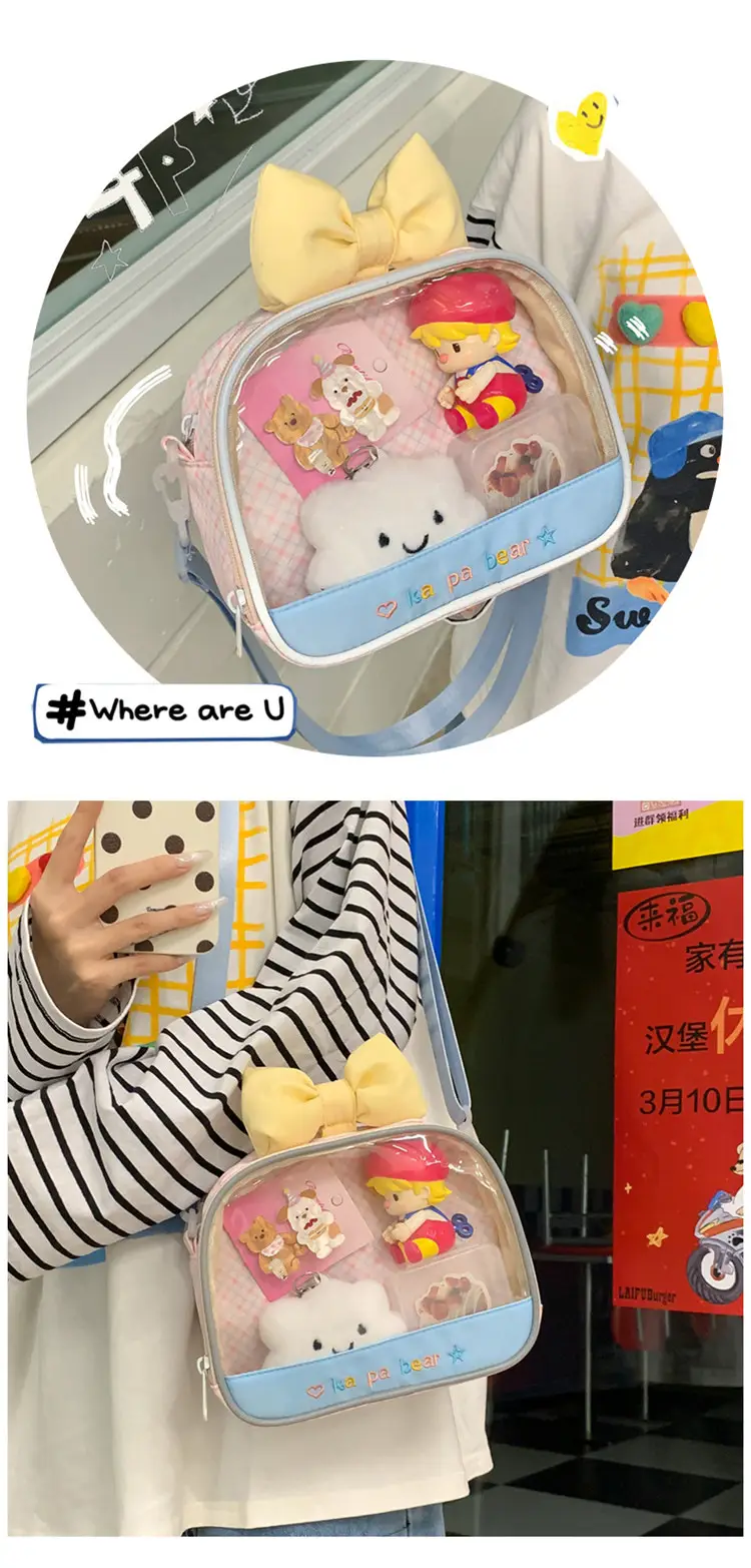 Cute Transparent Crossbody Bag for Girls — feature 17