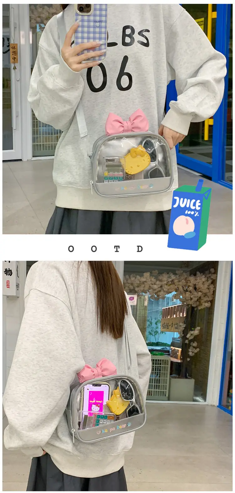 Cute Transparent Crossbody Bag for Girls — feature 19