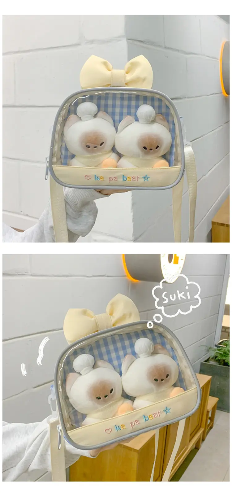 Cute Transparent Crossbody Bag for Girls — feature 3