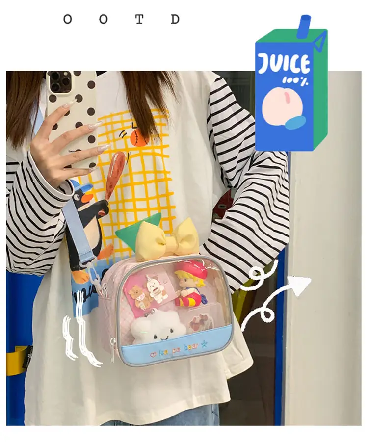Cute Transparent Crossbody Bag for Girls — feature 31