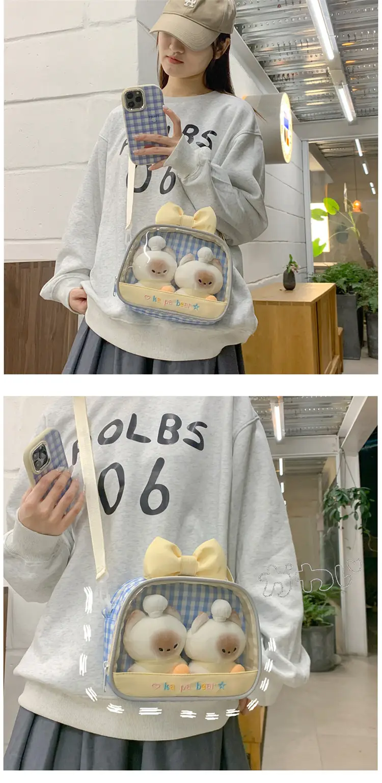 Cute Transparent Crossbody Bag for Girls — feature 6