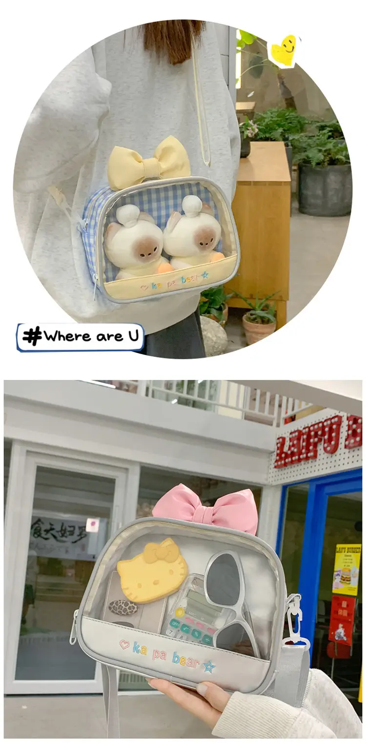 Cute Transparent Crossbody Bag for Girls — feature 7