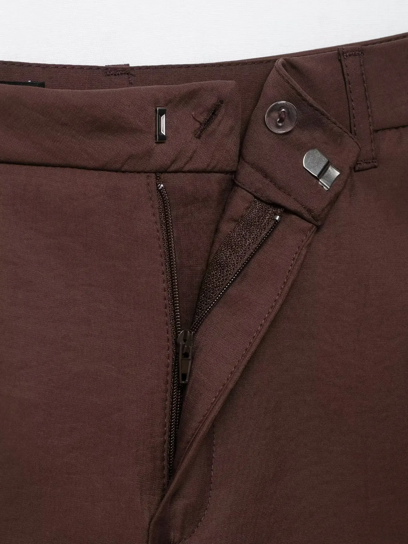 Brown Belted Jacket Suit for Women — feature 20