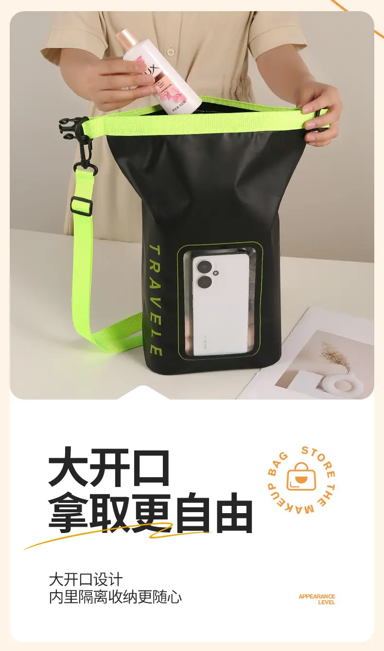 Waterproof Large Capacity Mobile Phone Bag for Outdoor Use — feature 7