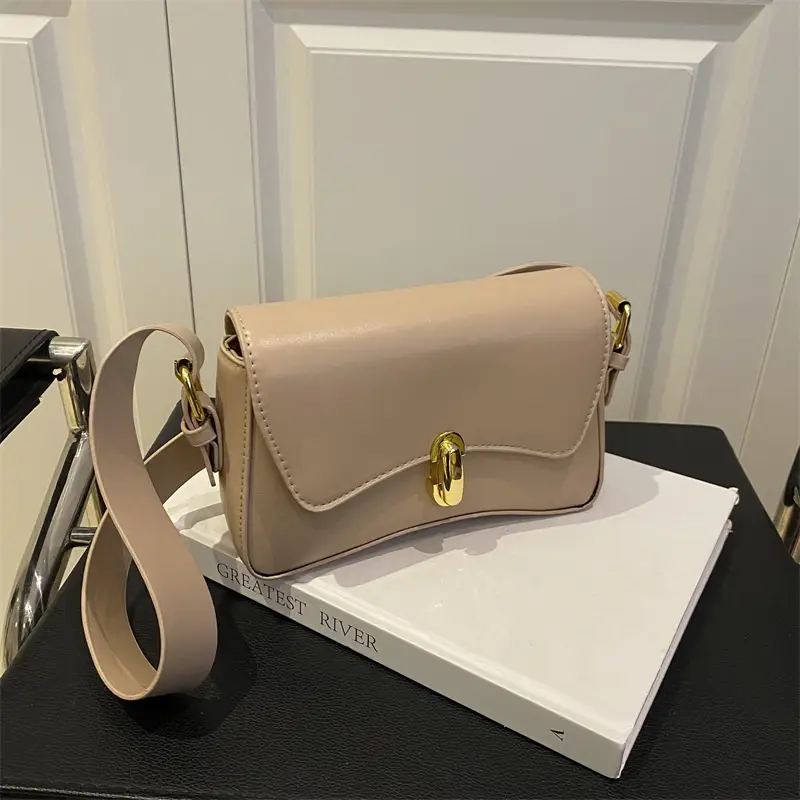 White Korean Style Shoulder Bag 2025 Summer - Image 7